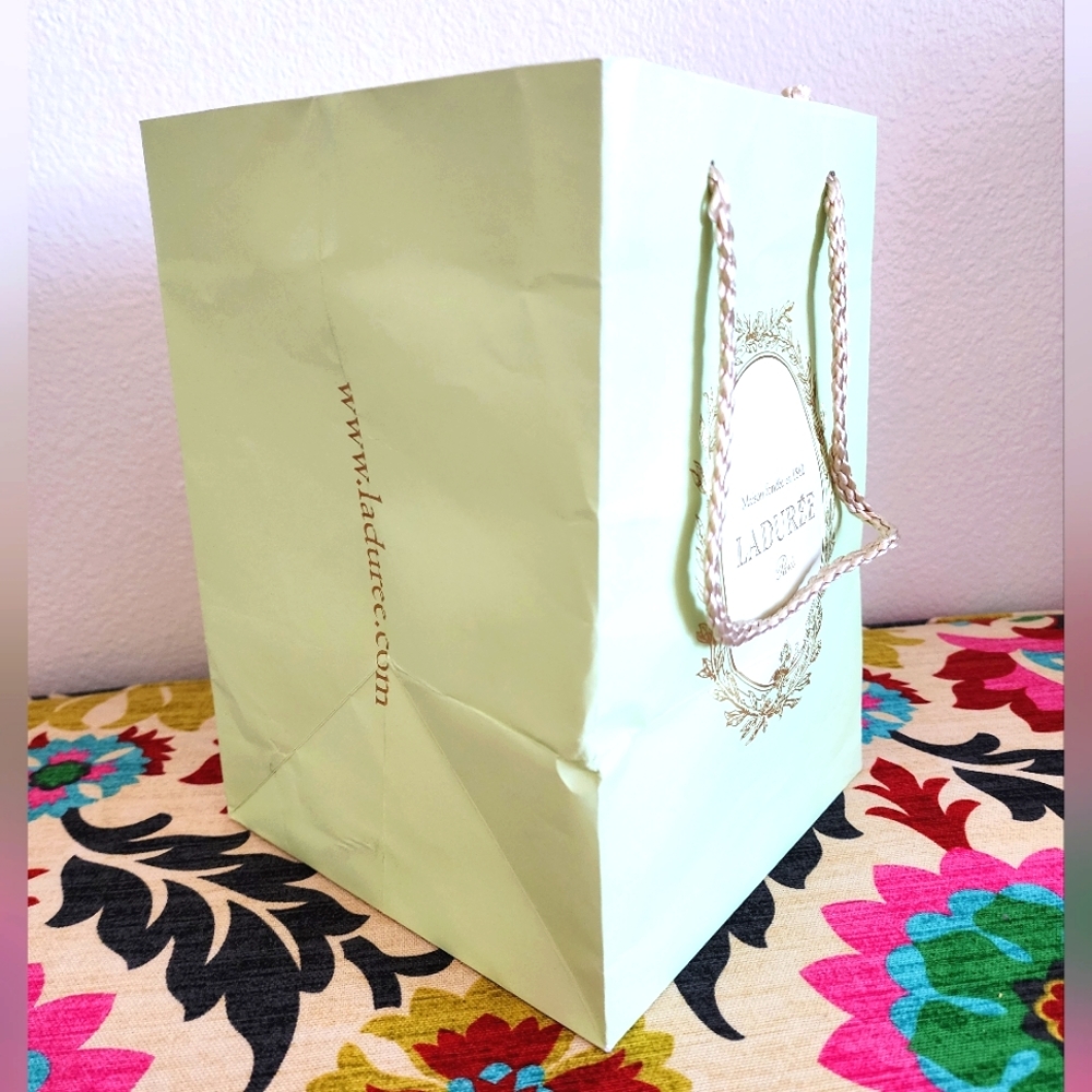 Laduree Paris Macaron Empty Bag - image 2